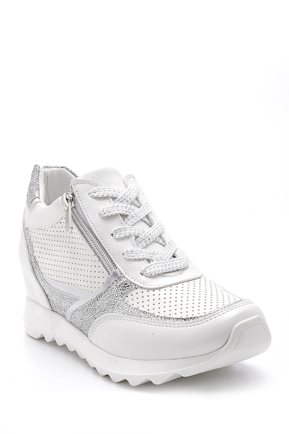 Kadın Fermuar Detaylı Sneaker - Image 2