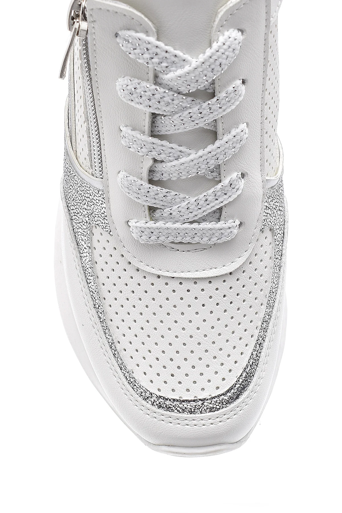 Kadın Fermuar Detaylı Sneaker - Image 6