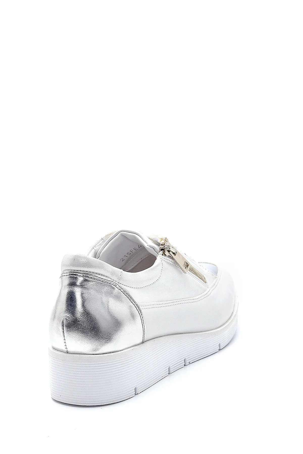 Kadın Fermuar Detaylı Sneaker - Image 5
