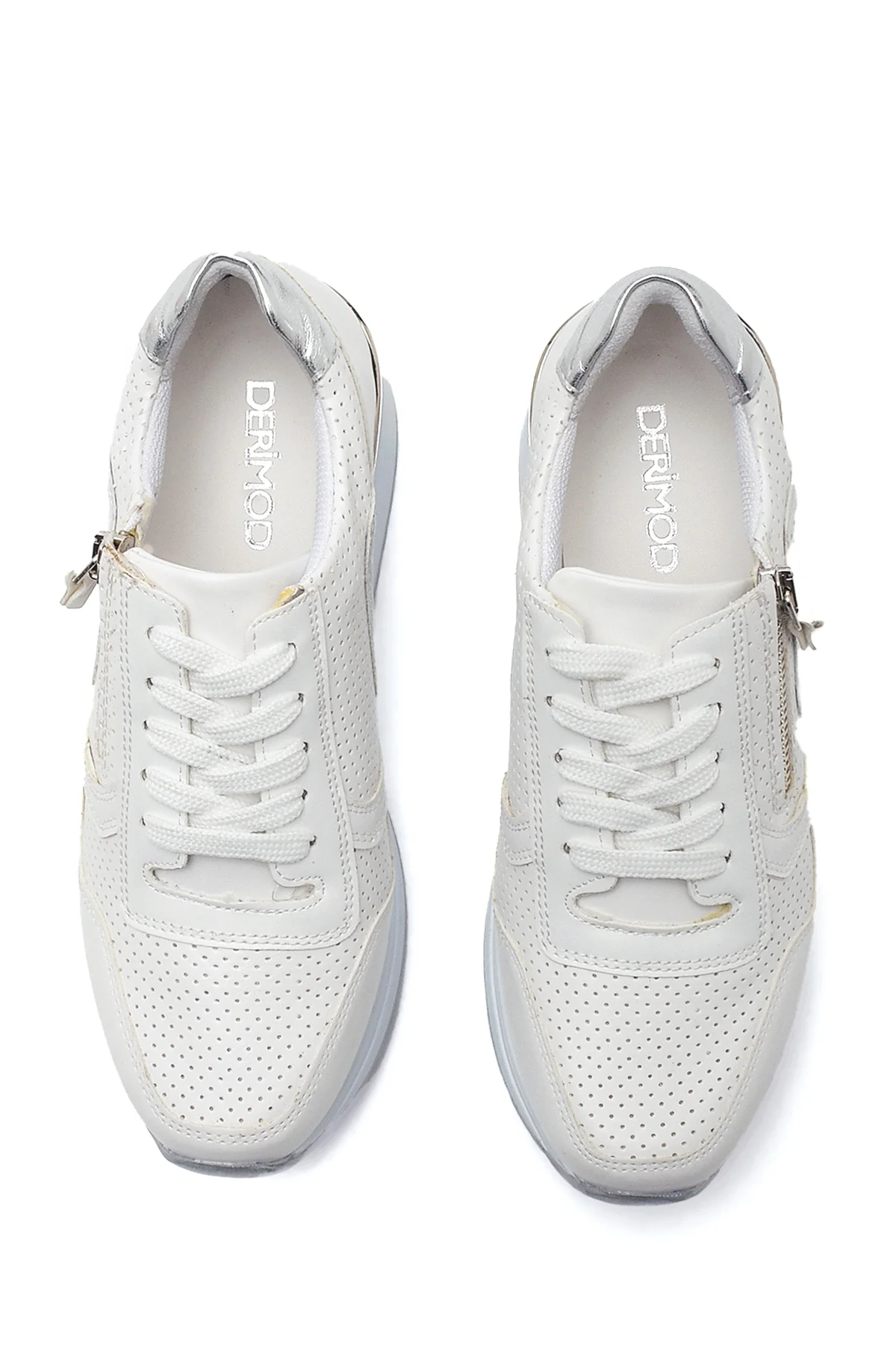 Kadın Fermuar Detaylı Sneaker - Image 6