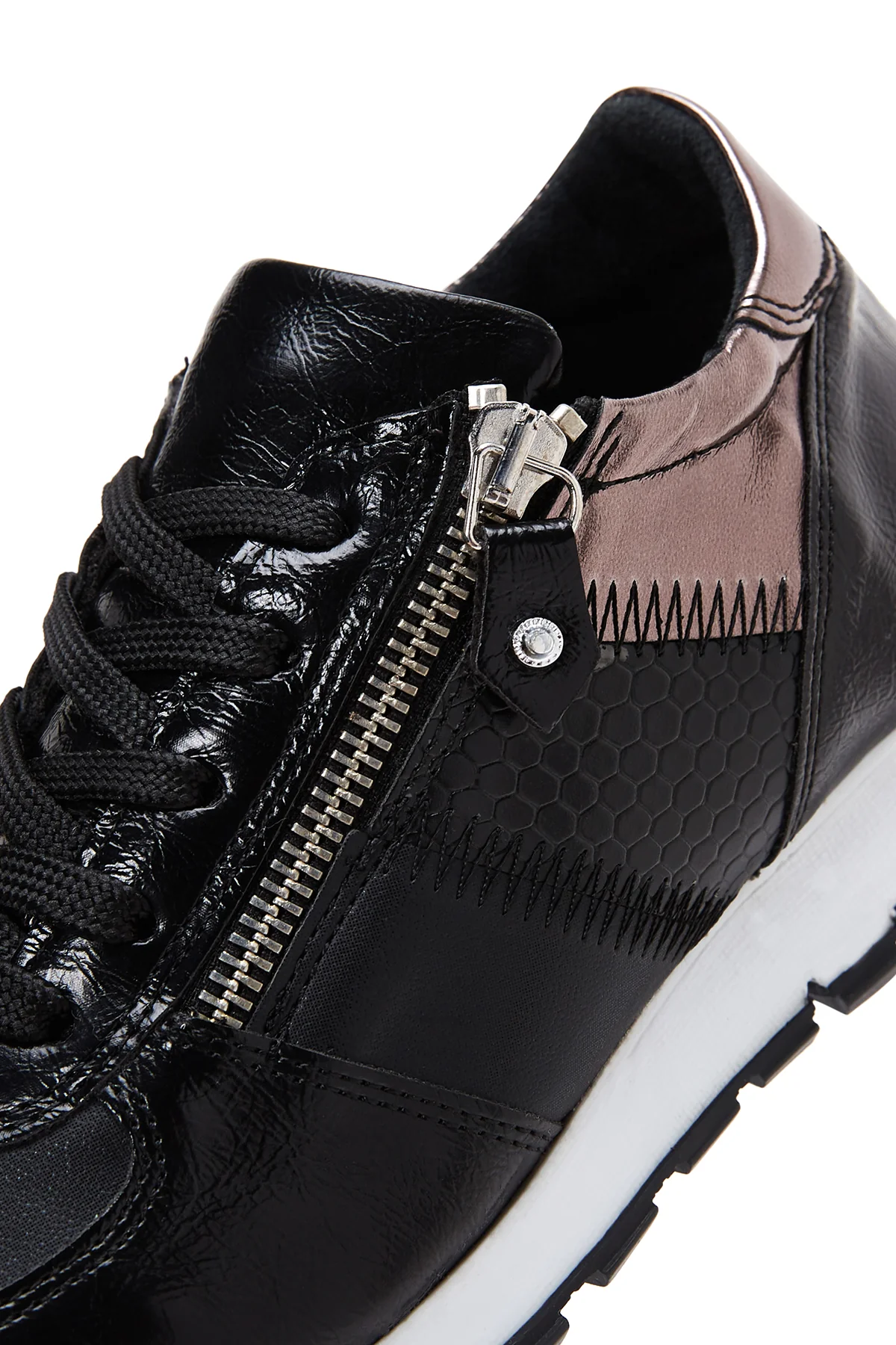 Kadın Fermuar Detaylı Sneaker - Image 7