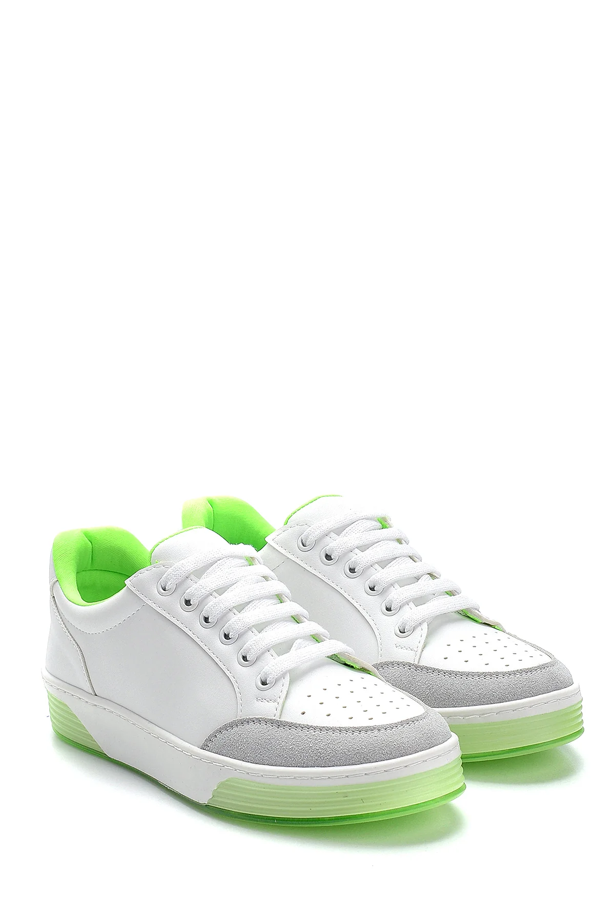 Kadın Fosfor Detaylı Sneaker - Image 3
