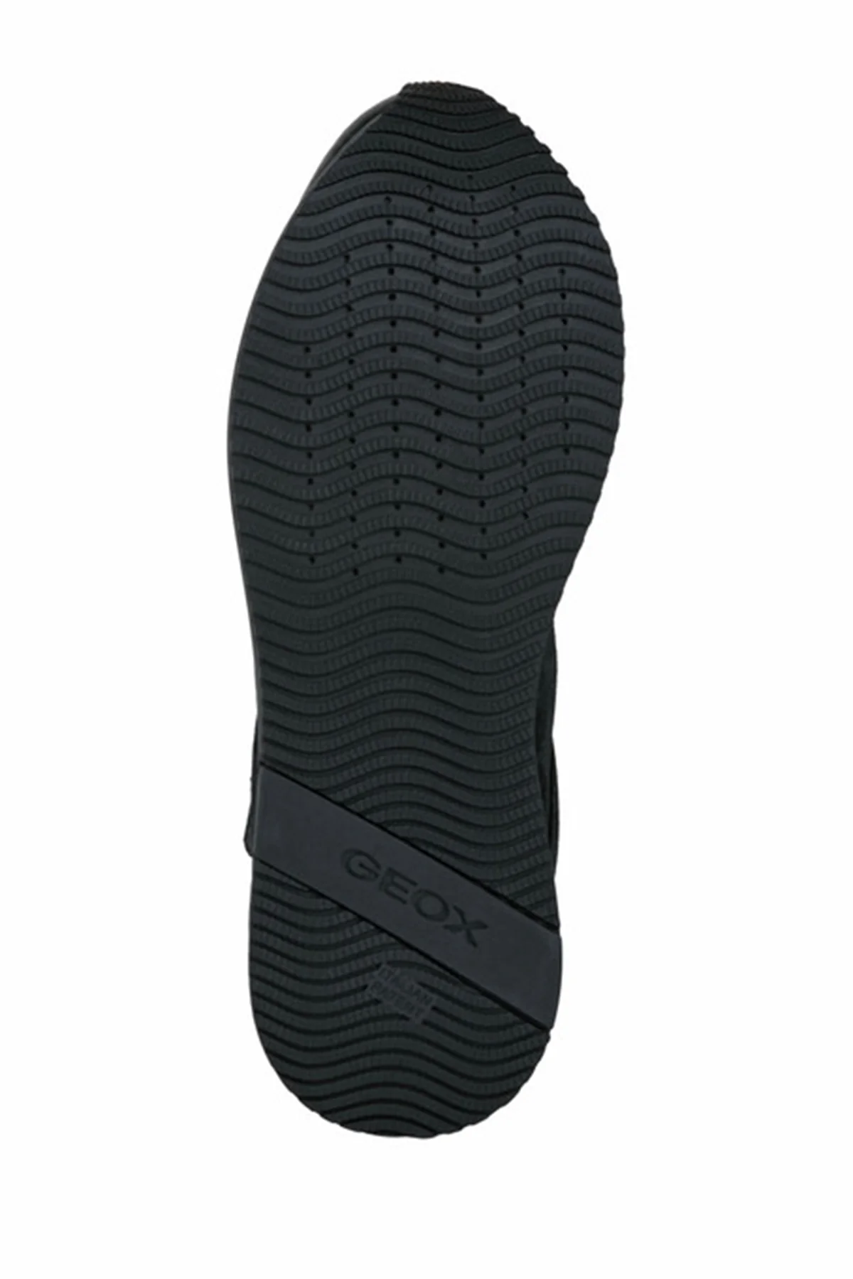 Geox Kadın Siyah Kency Bağcıklı Kalın Tabanlı Deri Sneaker - Image 6