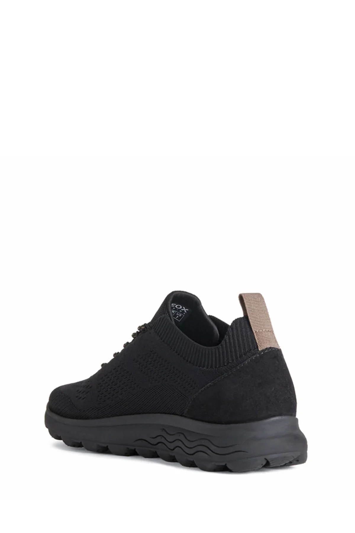 Geox Kadın Siyah Spherica Bağcıklı Kumaş Sneaker - Image 3
