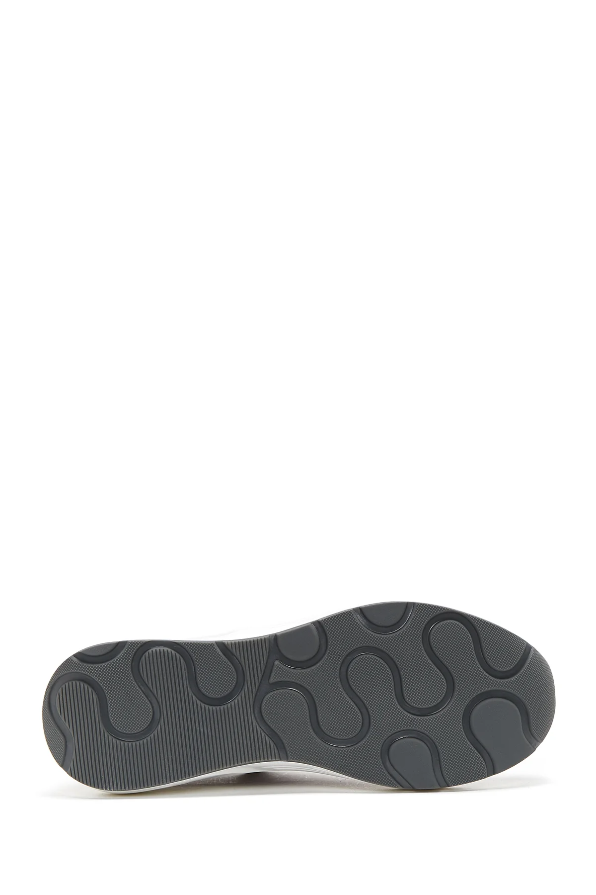 Kadın Gri Kalın Tabanlı Kumaş Sneaker - Image 4