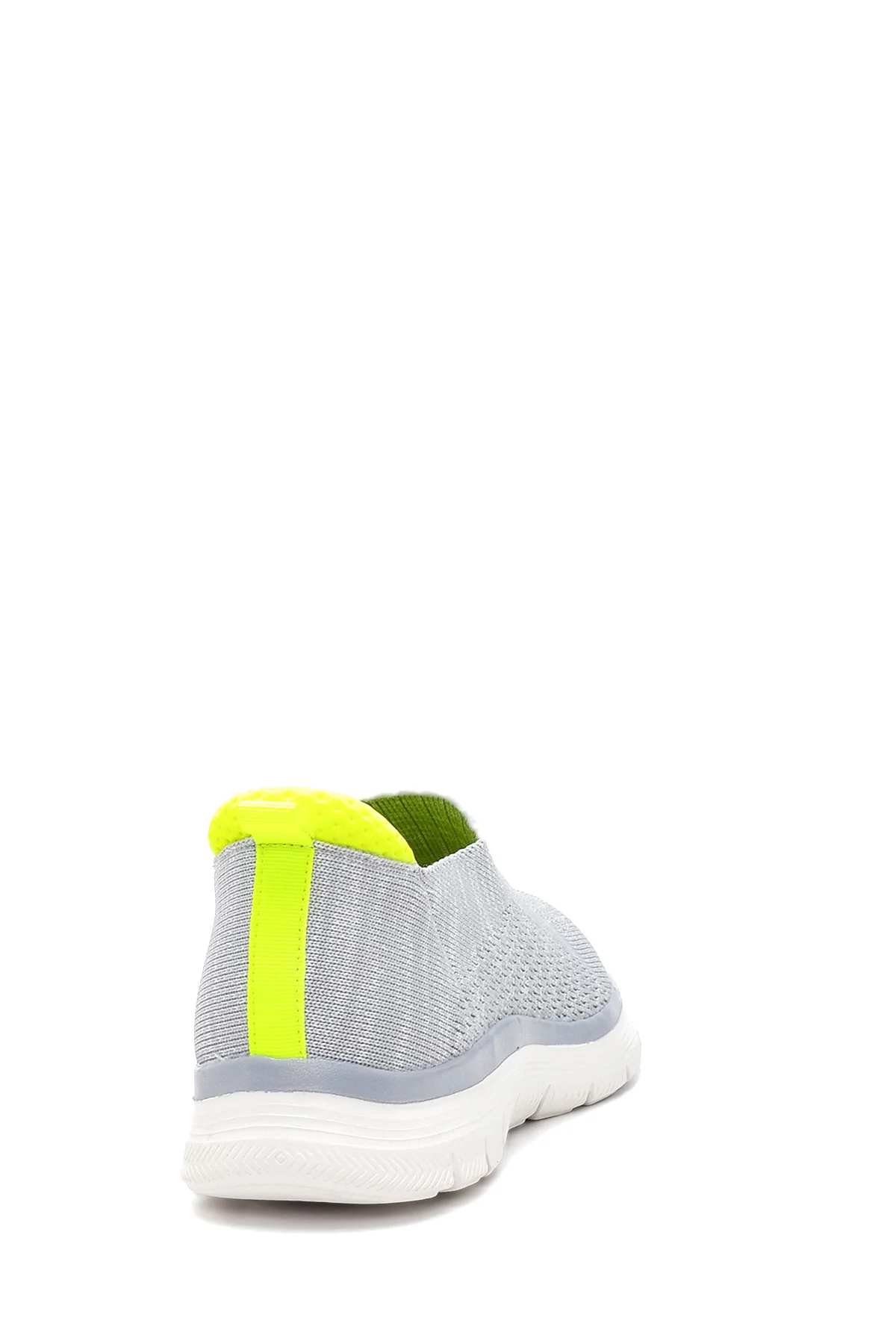 Kadın Gri Neon Detaylı Sneaker - Image 5