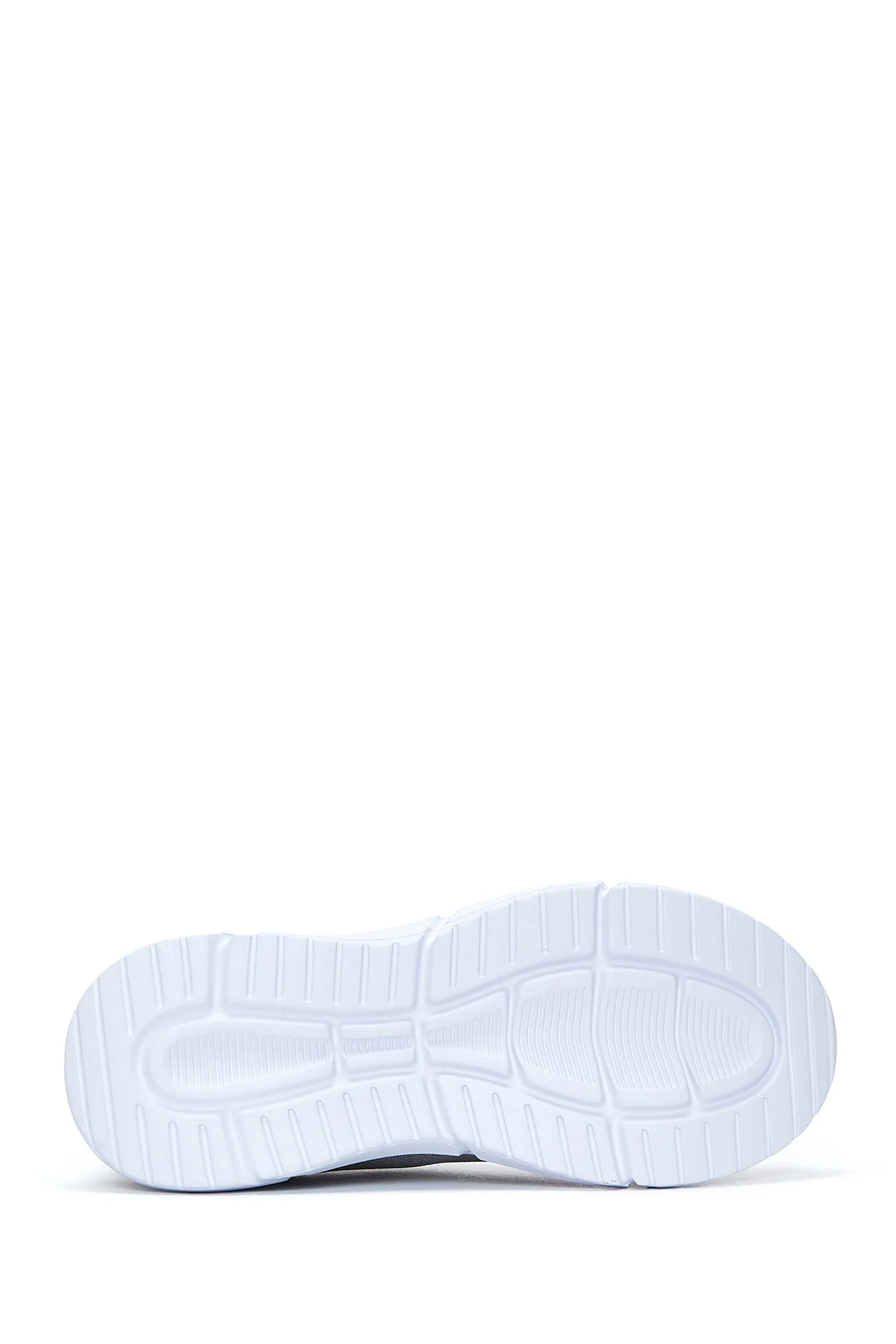 Kadın Gri Taşlı Kumaş Sneaker - Image 4