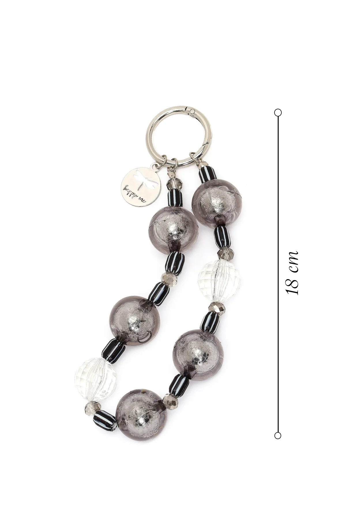 Kadın Gümüş Boncuklu Metal Charm - Image 2