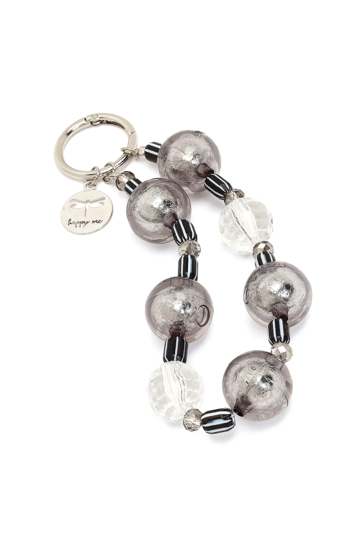 Kadın Gümüş Boncuklu Metal Charm - Image 3