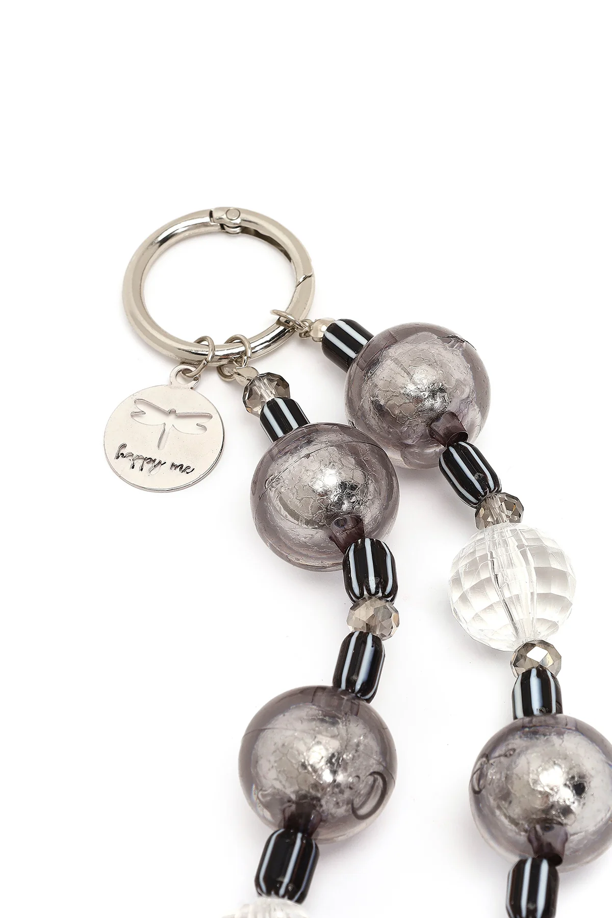 Kadın Gümüş Boncuklu Metal Charm - Image 4