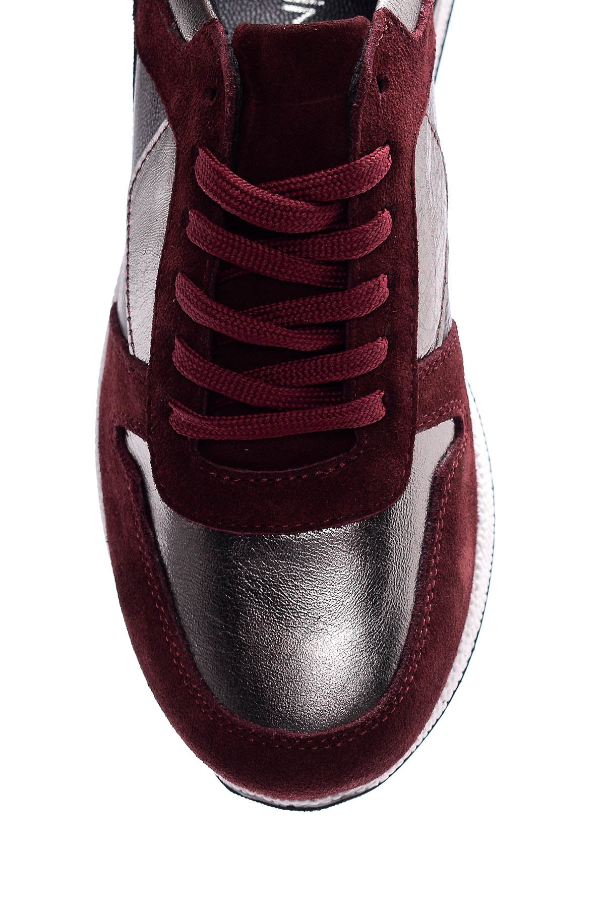 Kadın Gümüş Detaylı Sneaker - Image 6