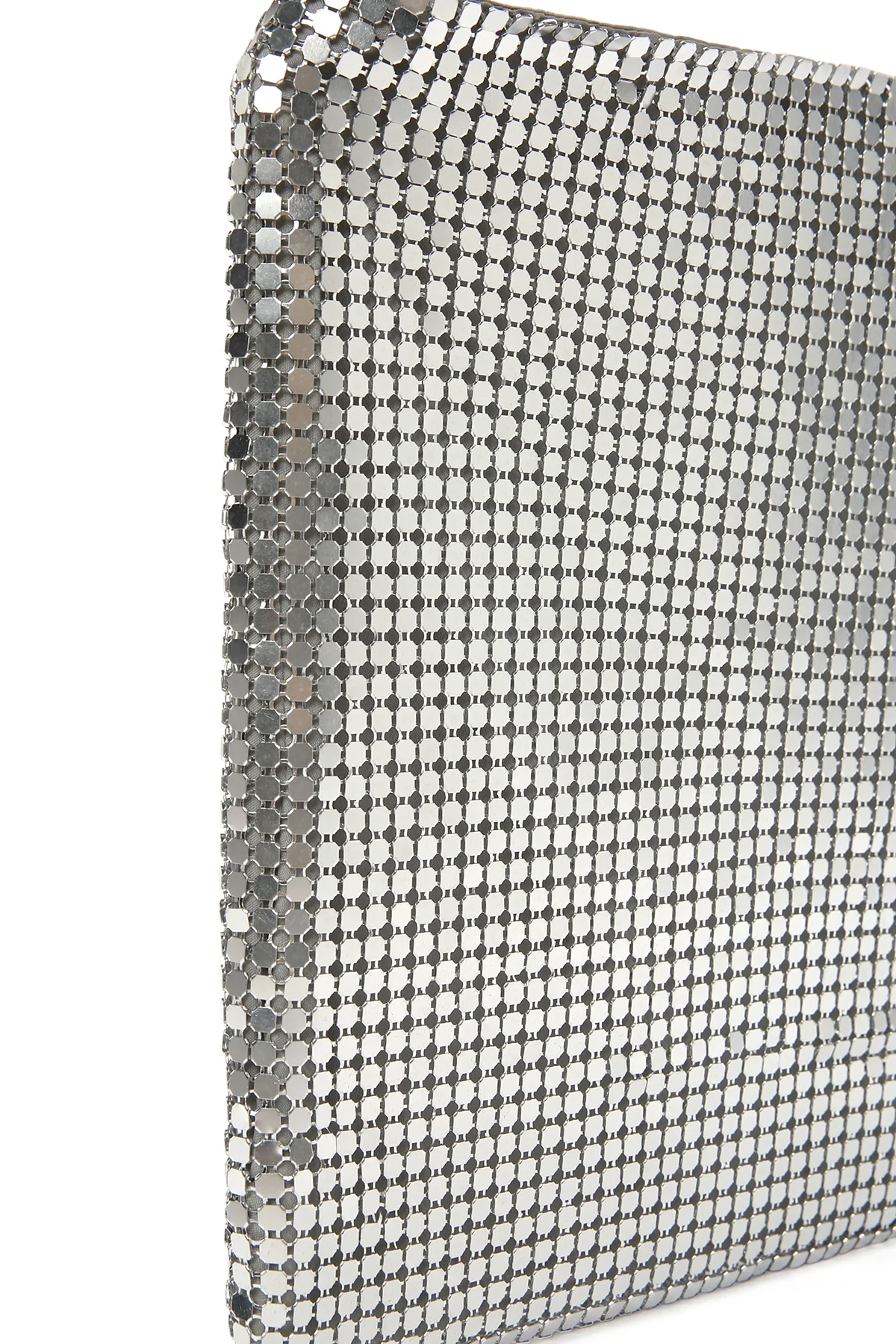 Kadın Gümüş Metal Desenli Kol Çantası - Image 8