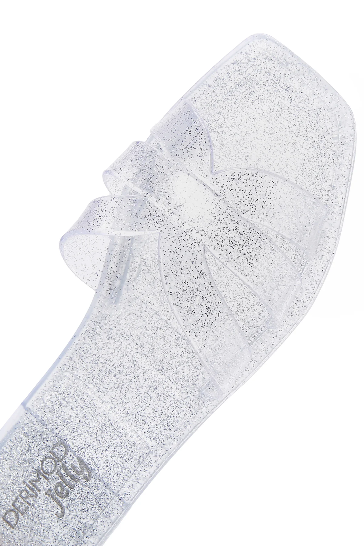 Kadın Gümüş Şeffaf Jelly Terlik - Image 9
