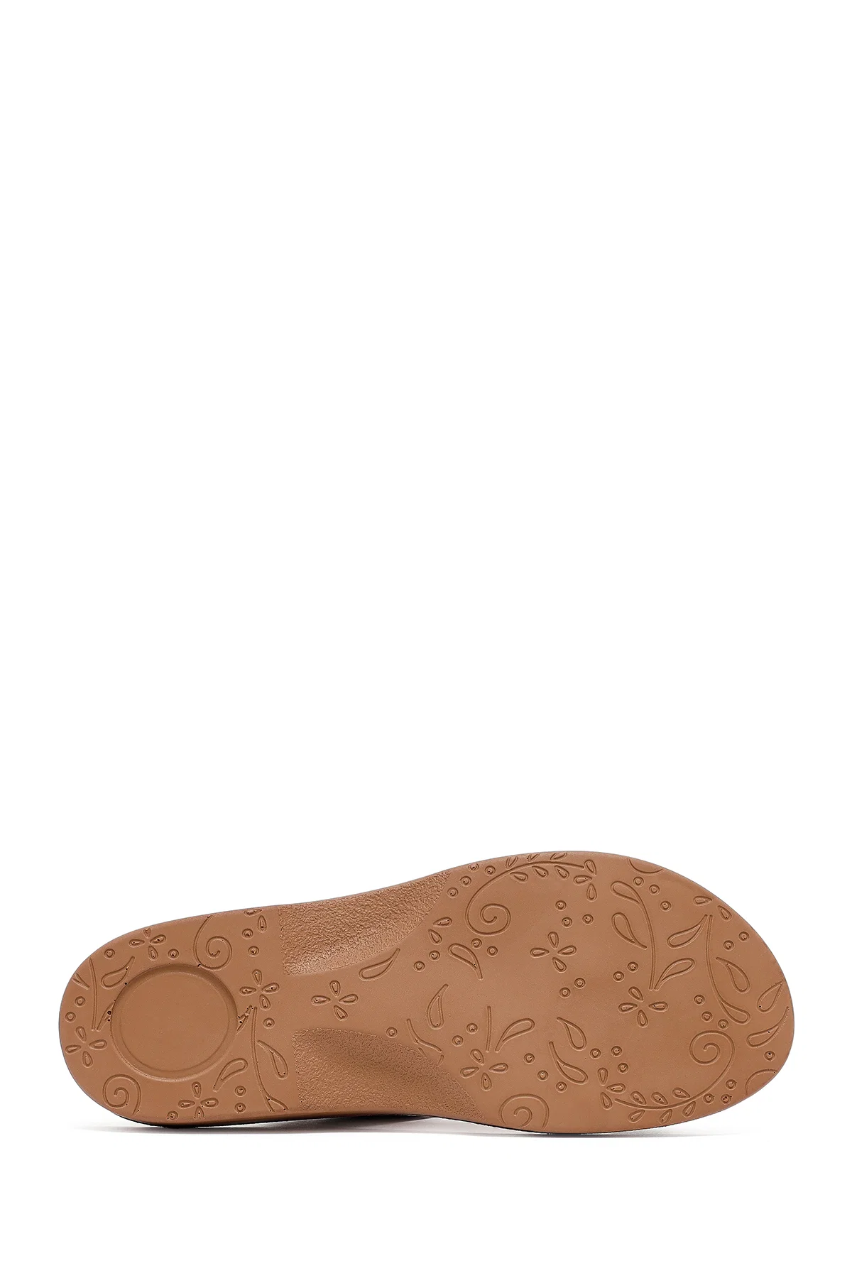 Kadın Gümüş Taşlı Sandalet - Image 4