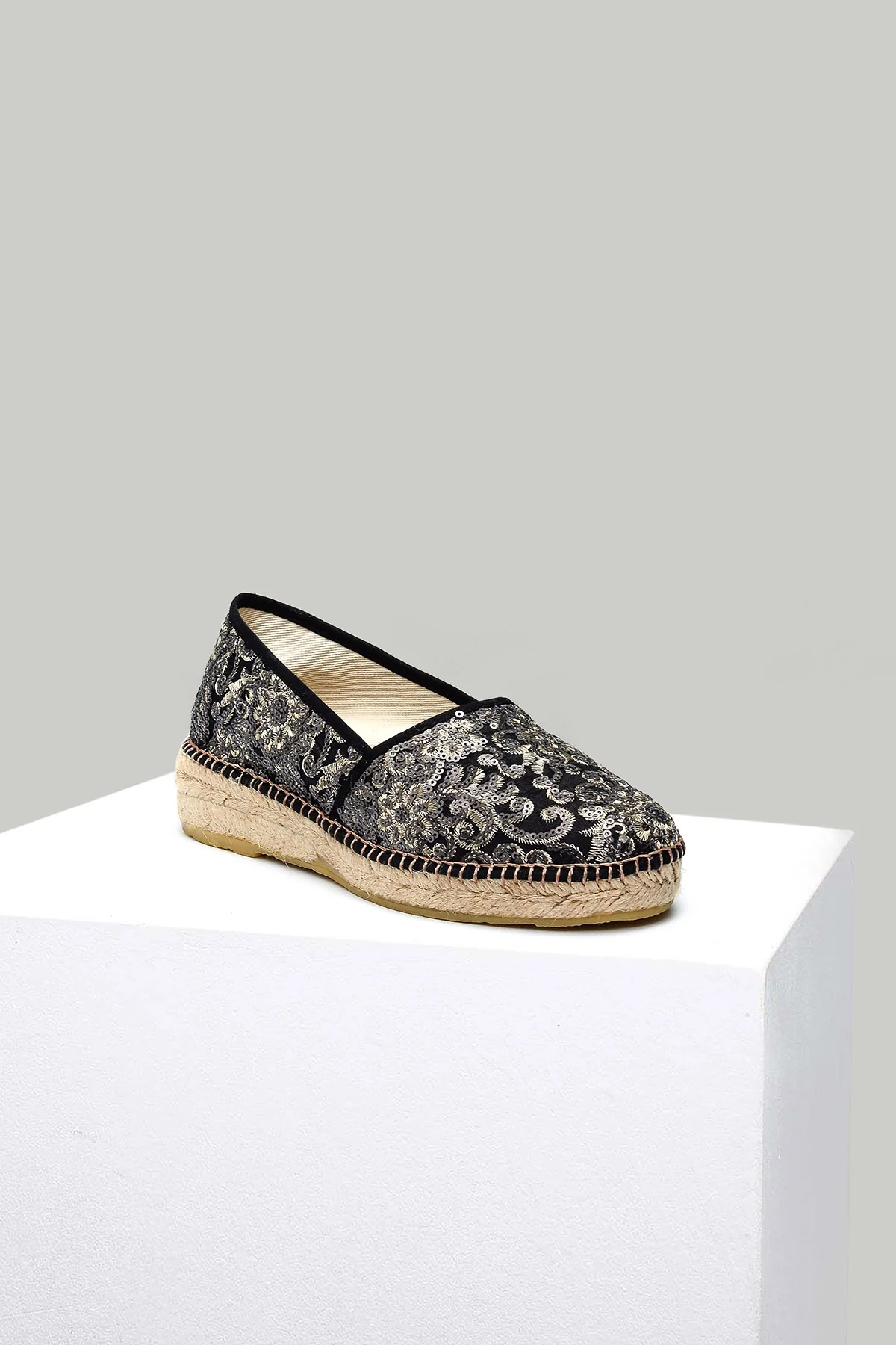 Kadın Hasır Detaylı Espadril Ayakkabı - Image 2