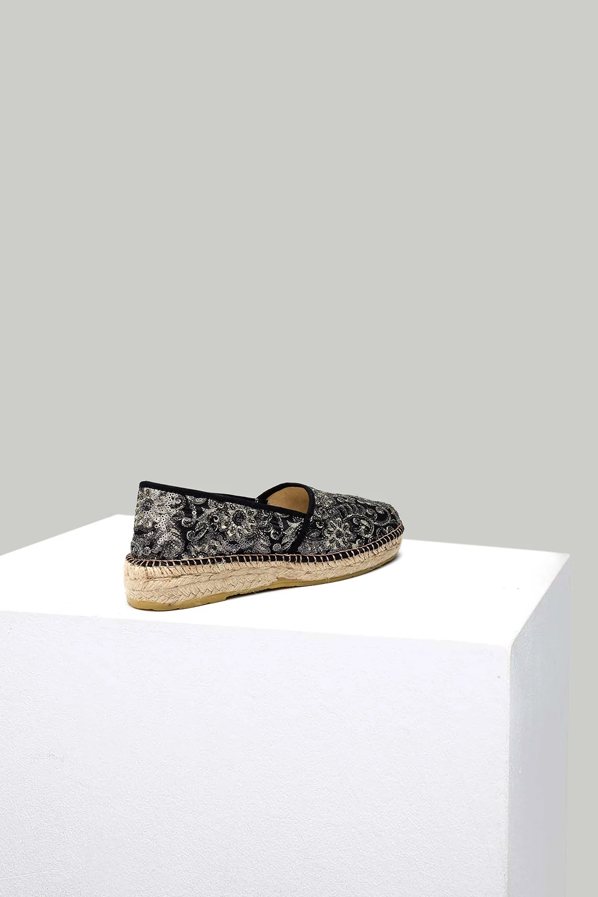 Kadın Hasır Detaylı Espadril Ayakkabı - Image 4