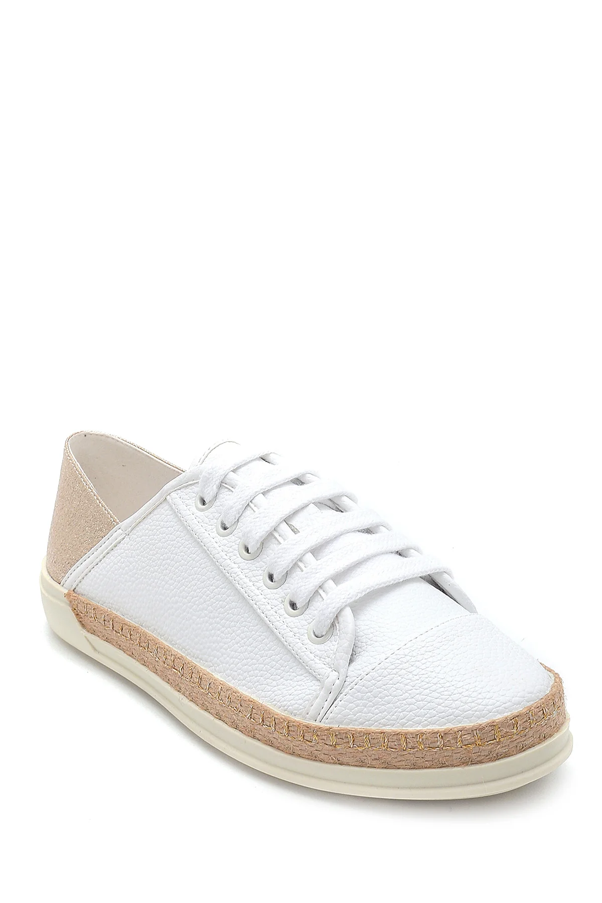 Kadın Hasır Detaylı Sneaker - Image 2