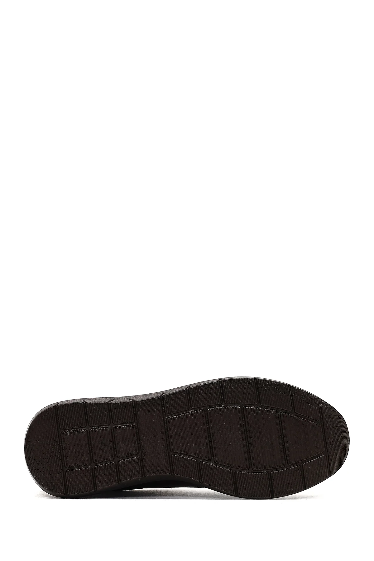 Kadın Kahverengi Bağcıklı Kalın Tabanlı Deri Sneaker - Image 4