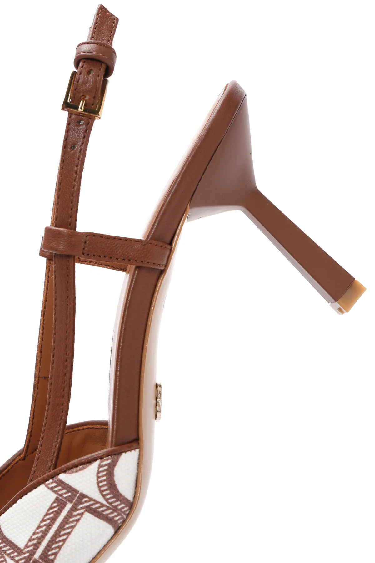 Kadın Kahverengi Bilekten Bantlı İnce Topuklu Stiletto - Image 10