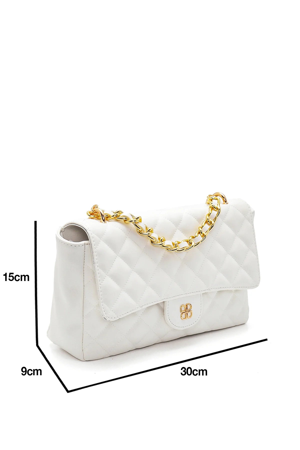 Kadın Kapitone Omuz Çantası - Image 2