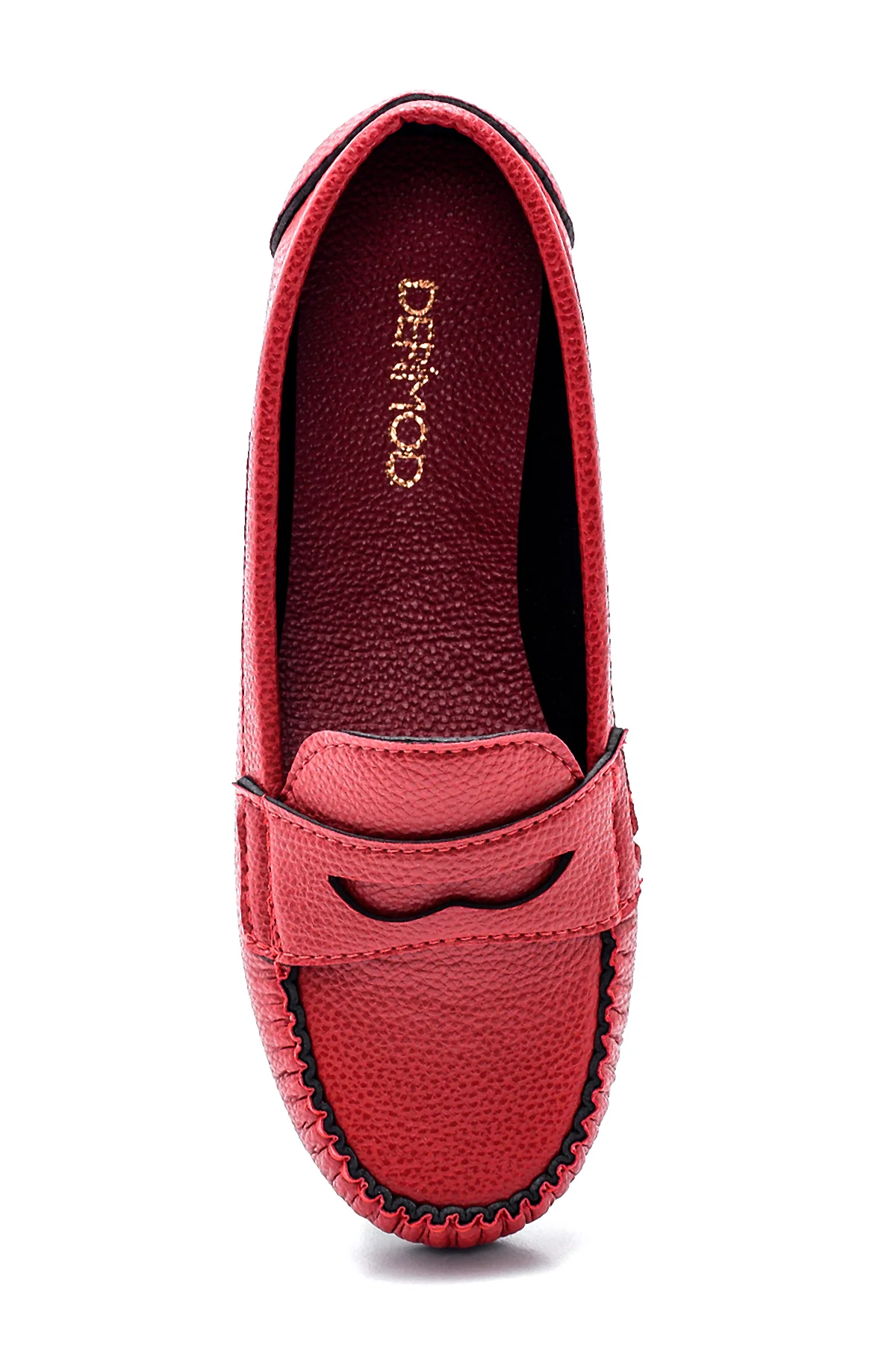 Kadın Kırmızı Loafer - Image 6