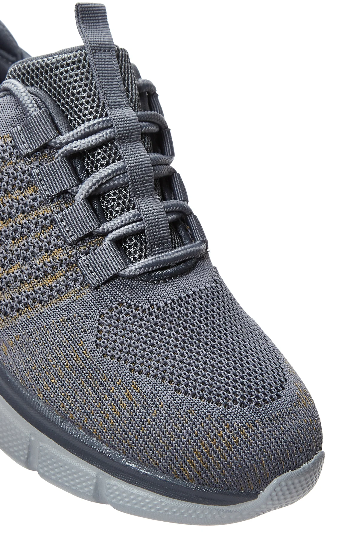 Kadın Koyu Gri Kumaş Sneaker - Image 7