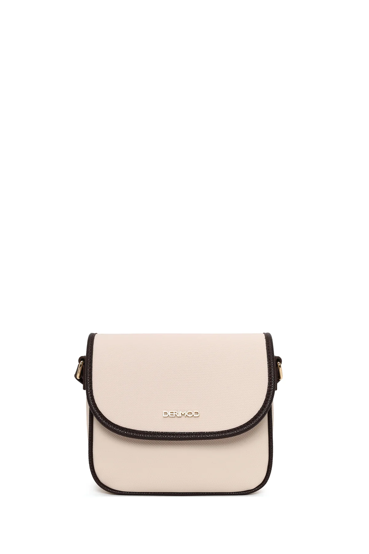 Kadın Krem Uzun Askılı Çapraz Çanta - Image 7