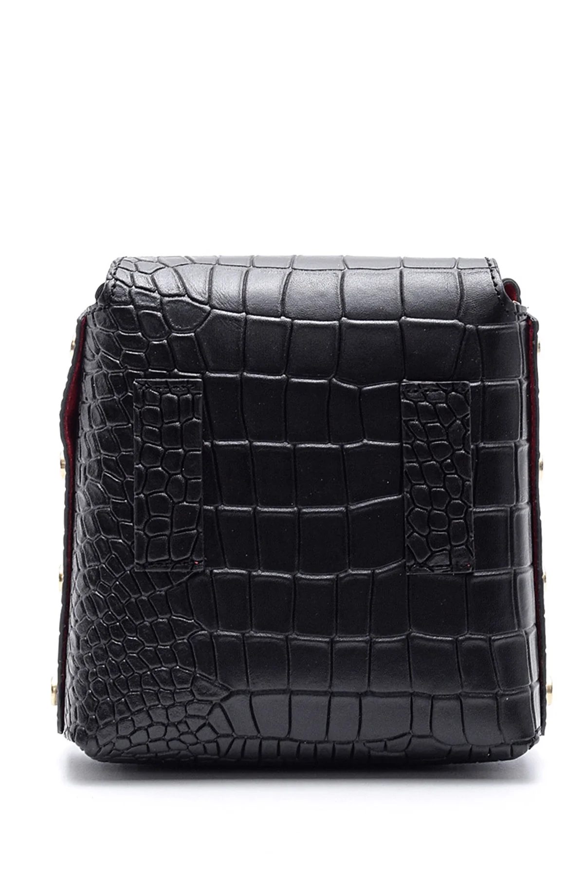 Kadın Kroko Desenli Çapraz Çanta - Image 4