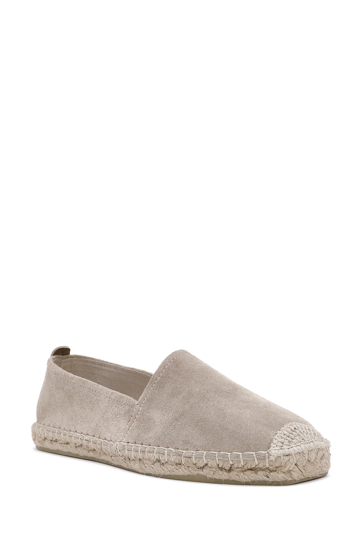 Kadın Kum Süet Deri Espadril - Image 6