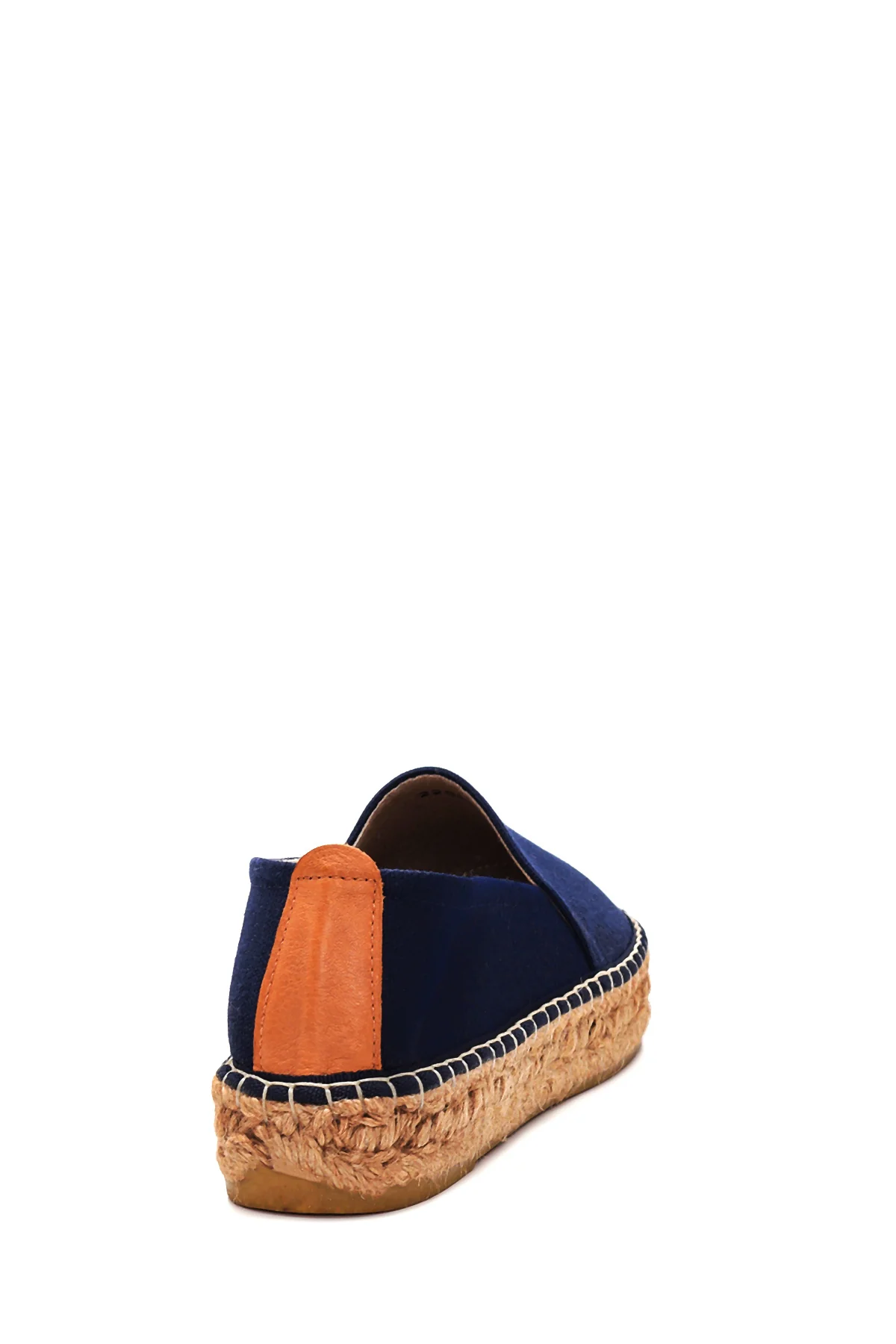 Kadın Lacivert Hasır Taban Espadril - Image 5