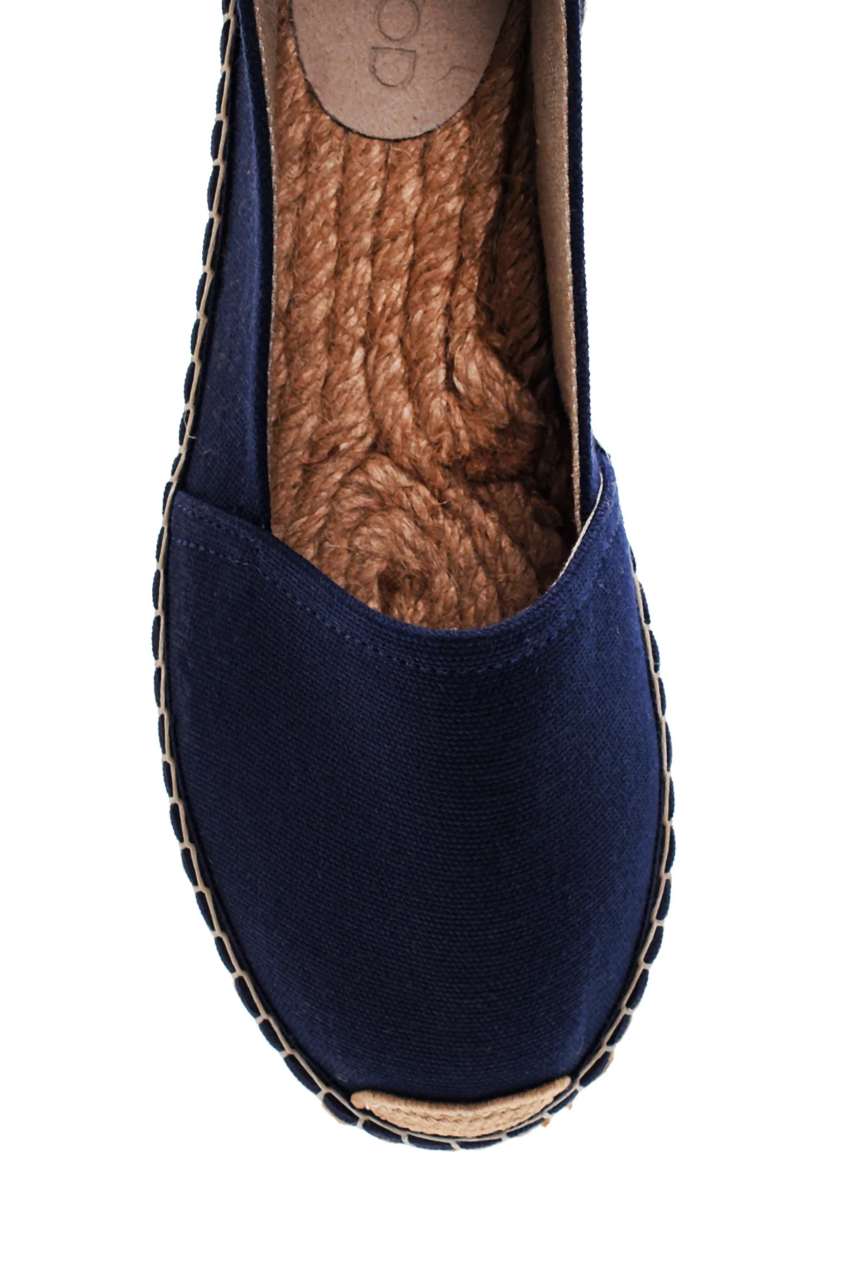 Kadın Lacivert Hasır Taban Espadril - Image 6