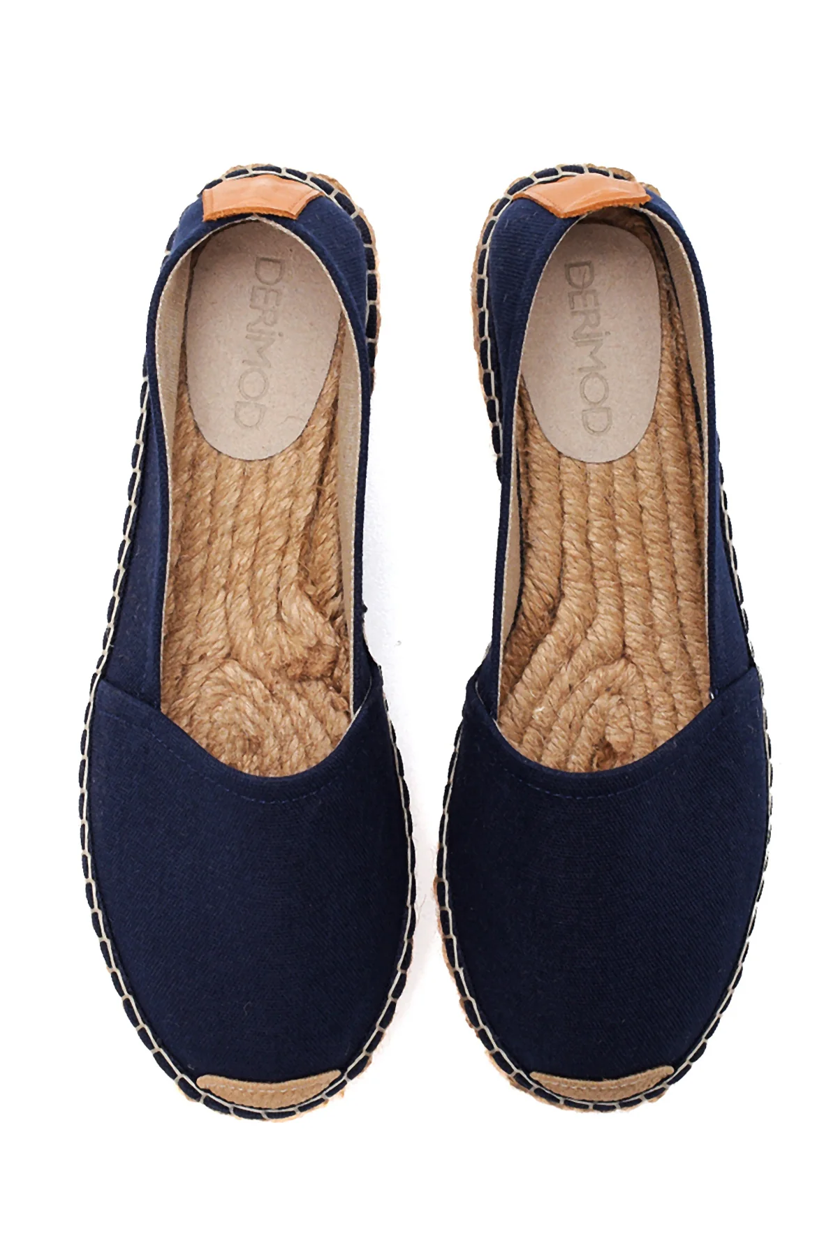 Kadın Lacivert Hasır Taban Espadril - Image 7