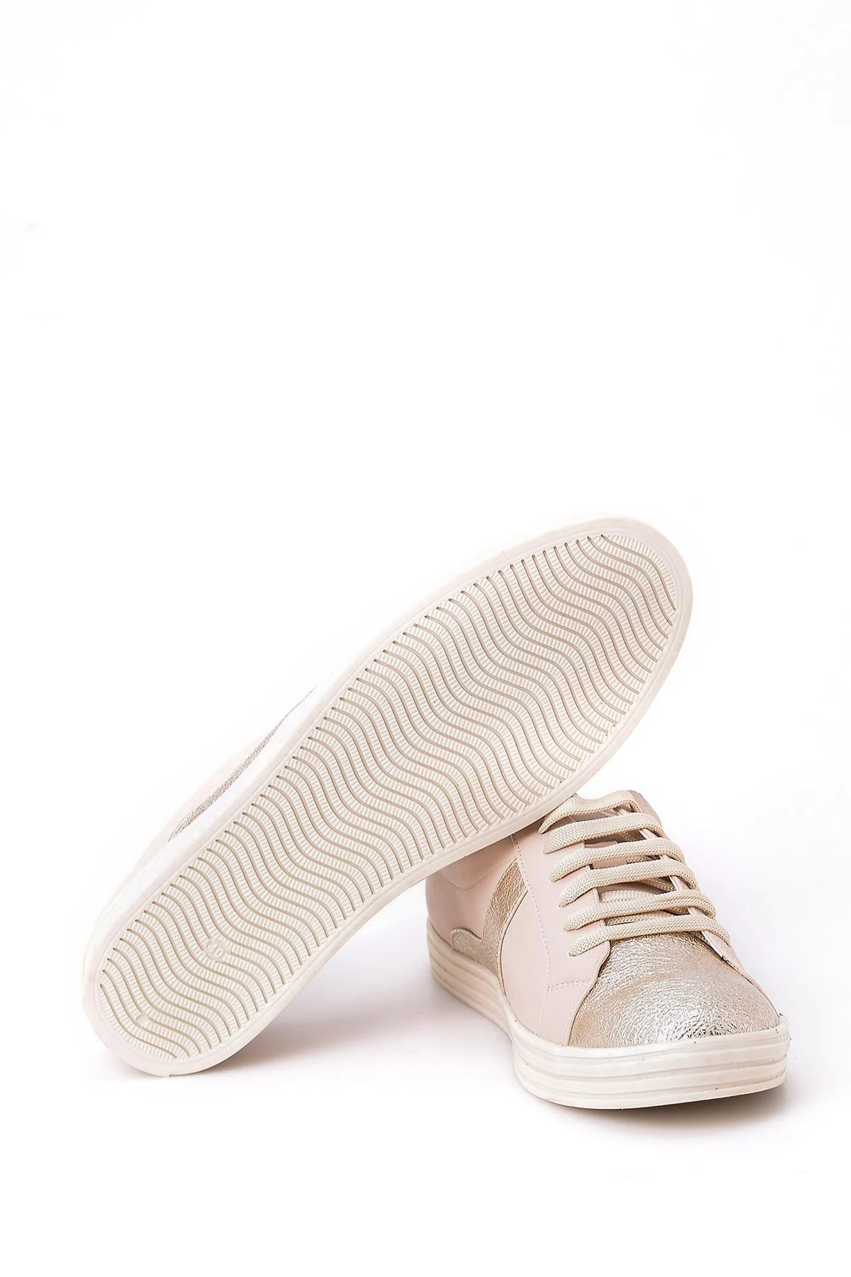 Kadın Lame Detaylı Sneaker - Image 6