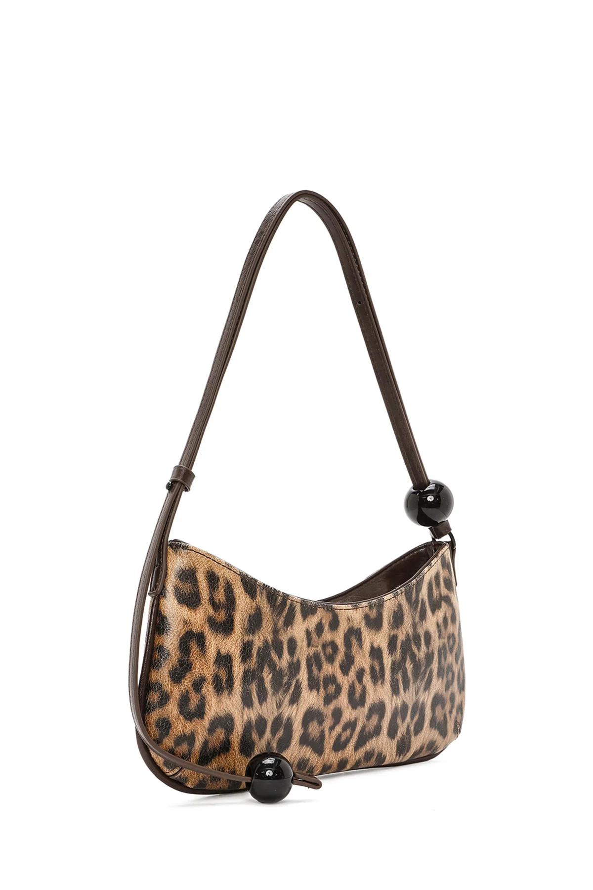 Kadın Leopar Baskılı Mini Omuz Çantası - Image 4