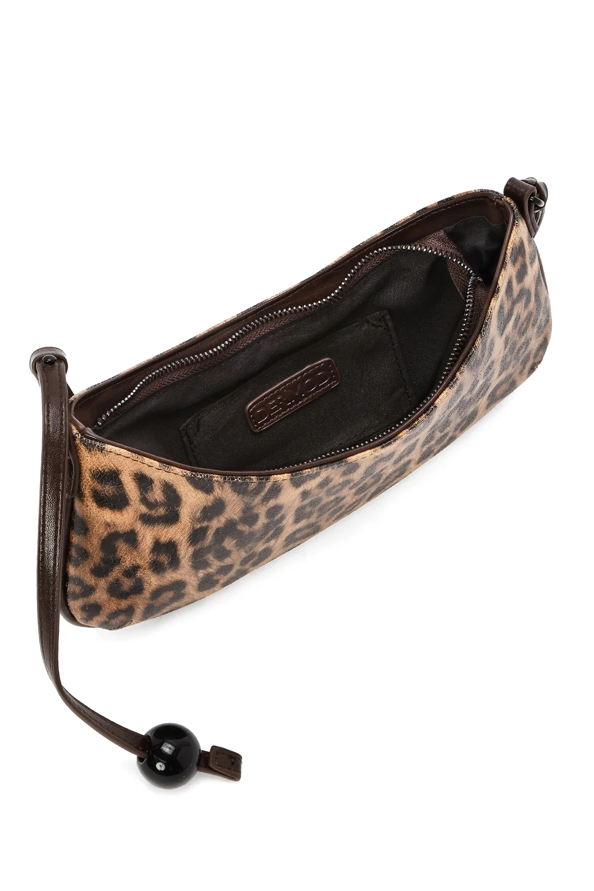 Kadın Leopar Baskılı Mini Omuz Çantası - Image 5
