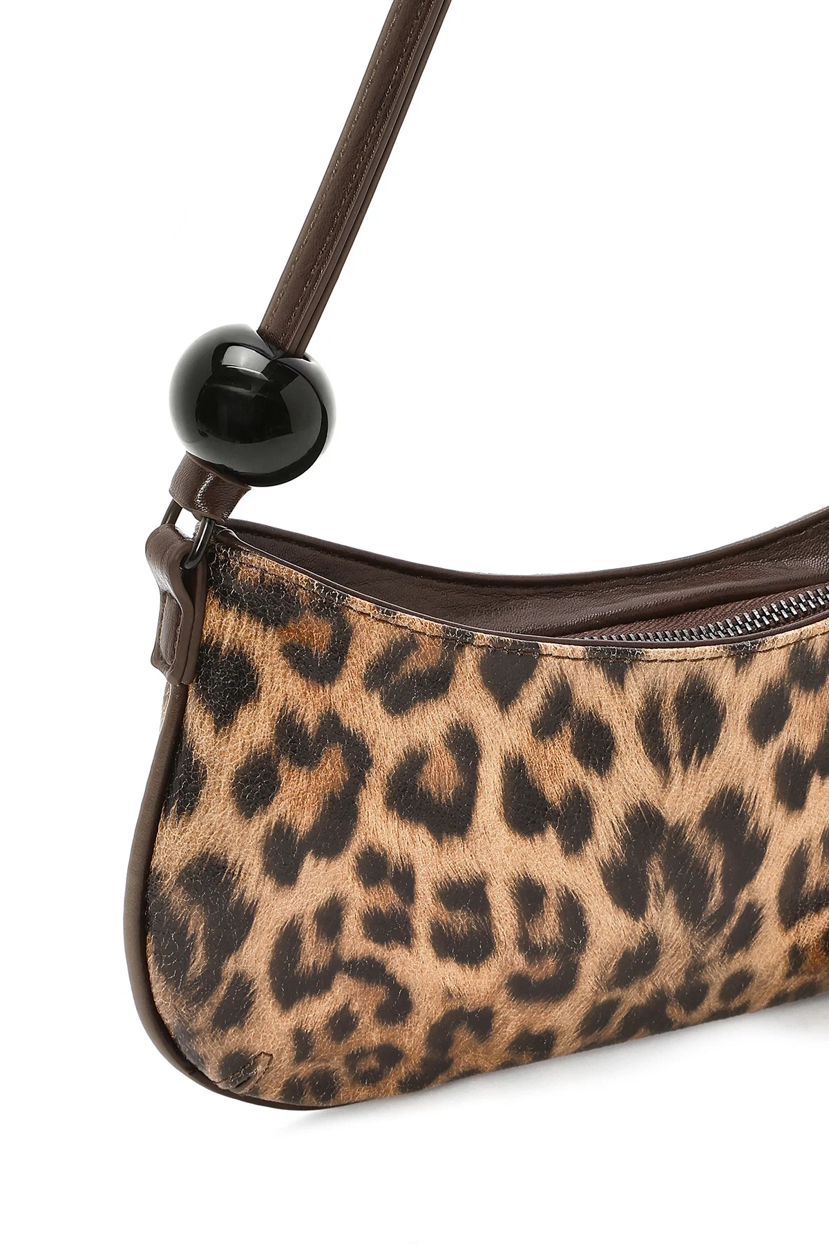 Kadın Leopar Baskılı Mini Omuz Çantası - Image 7