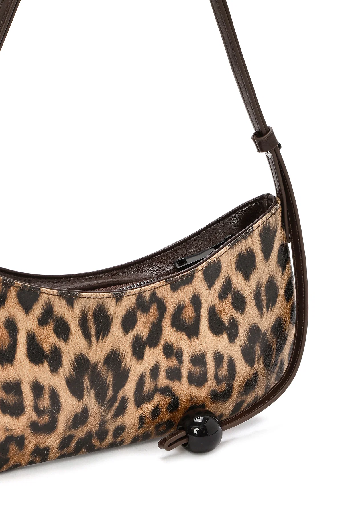 Kadın Leopar Baskılı Mini Omuz Çantası - Image 8