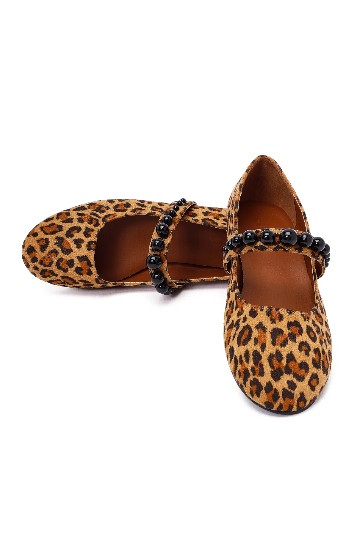 Kadın Leopar Desenli Babet - Image 11