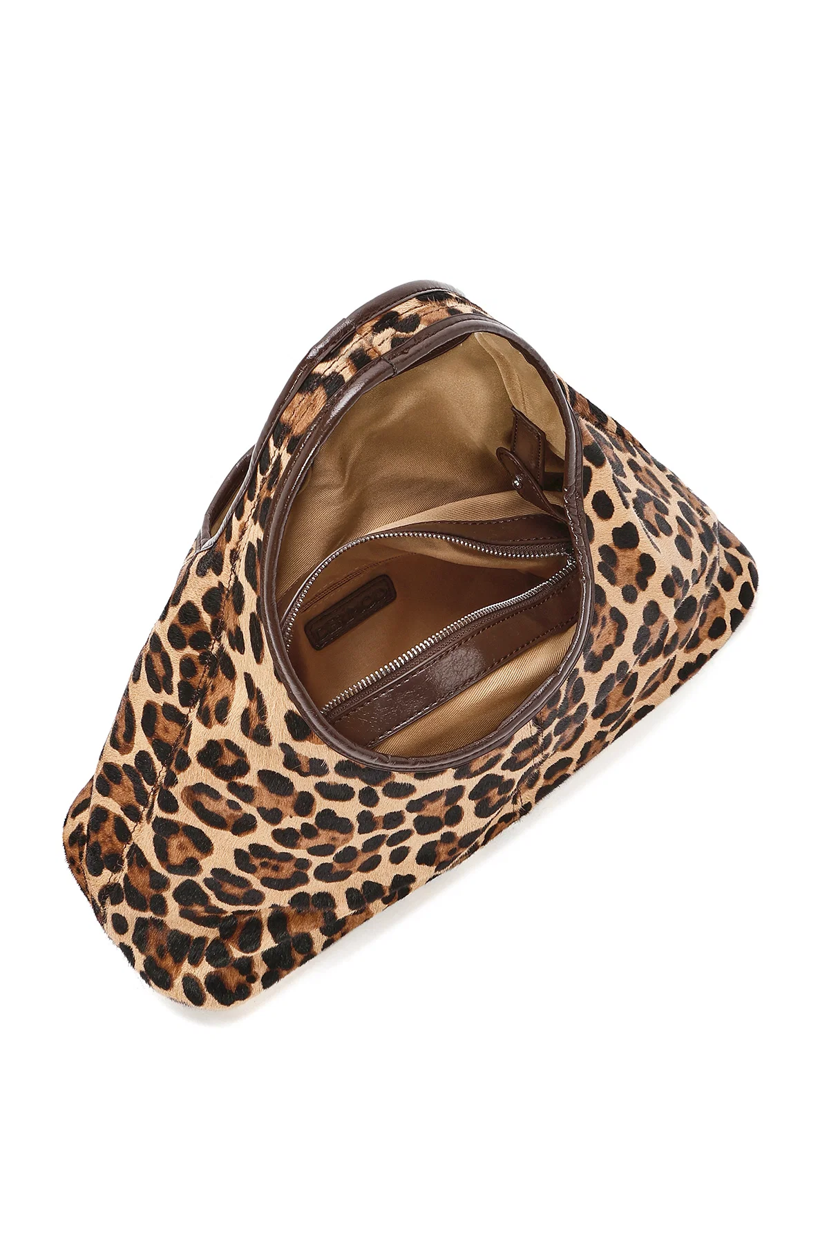 Kadın Leopar Mini Deri Kol Çantası - Image 6