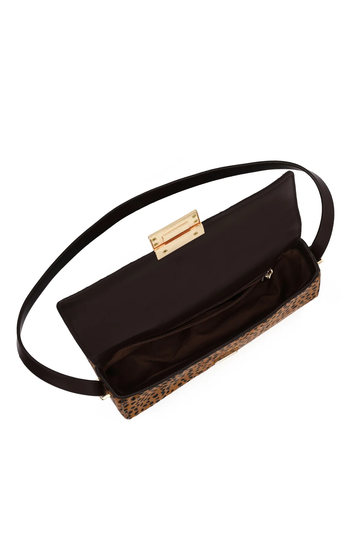 Kadın Leopar Mini Omuz Çantası - Image 6