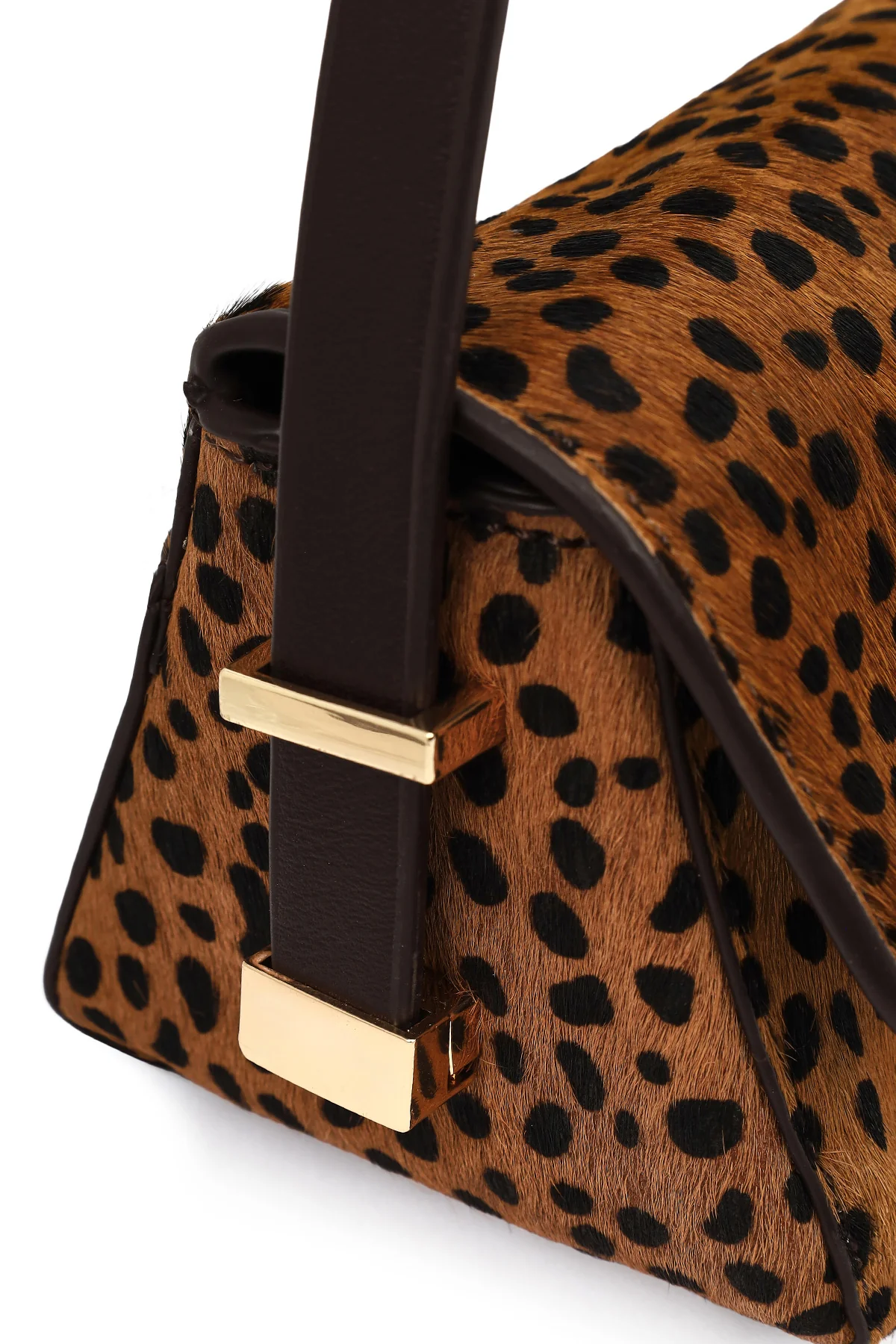 Kadın Leopar Mini Omuz Çantası - Image 7