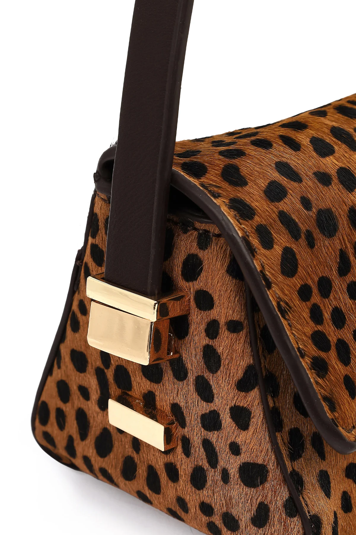 Kadın Leopar Mini Omuz Çantası - Image 8