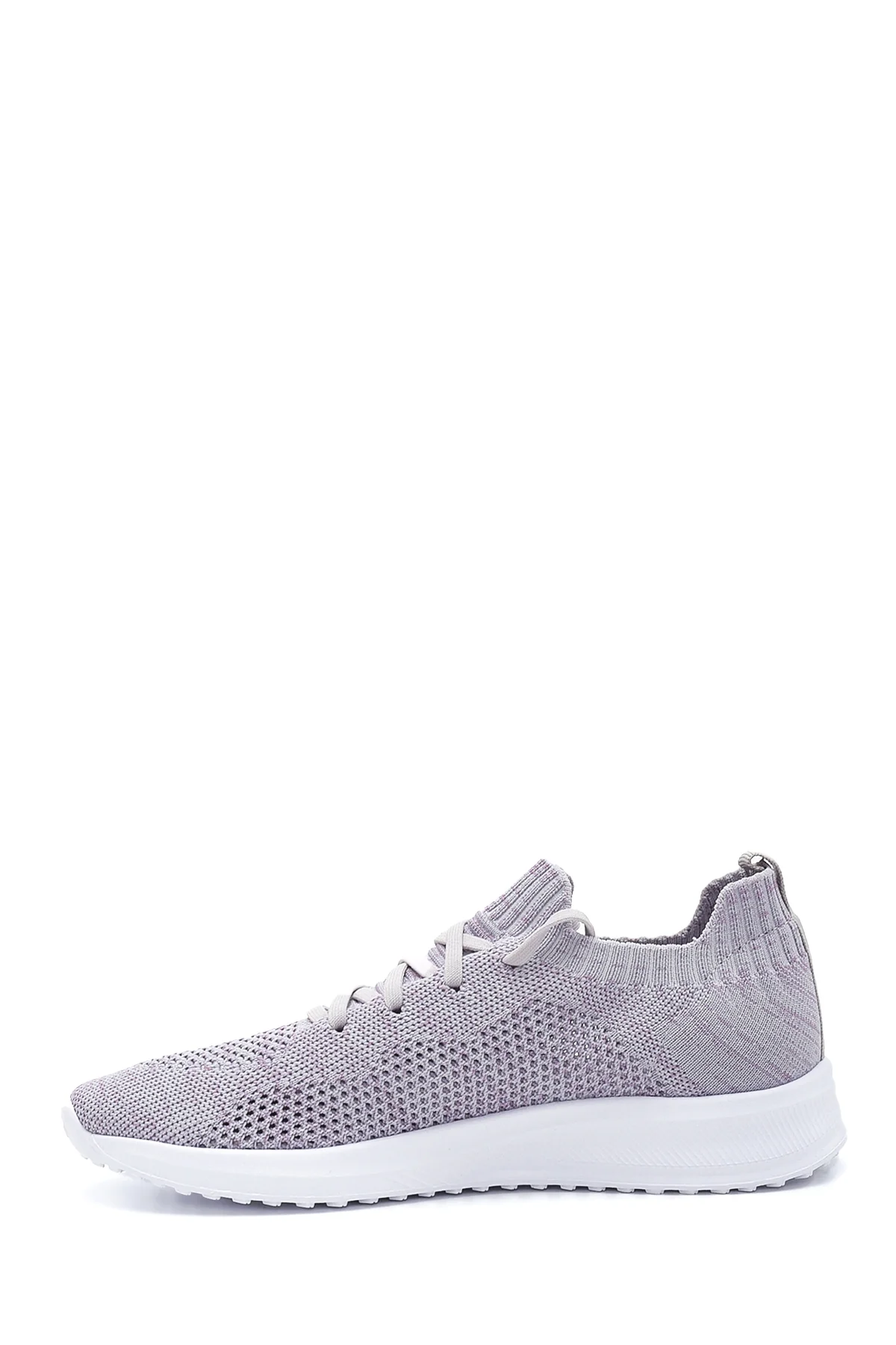 Kadın Lila Kumaş Sneaker - Image 2