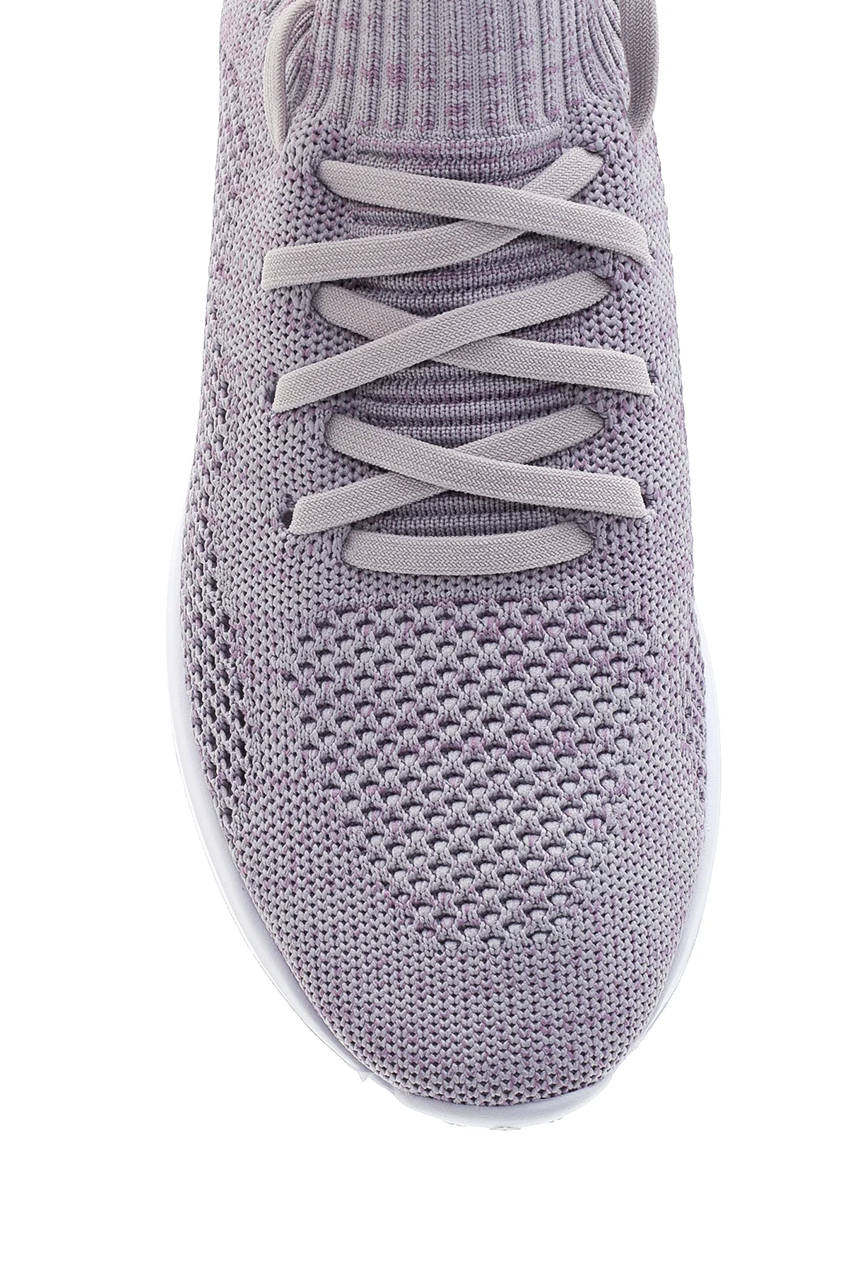 Kadın Lila Kumaş Sneaker - Image 6
