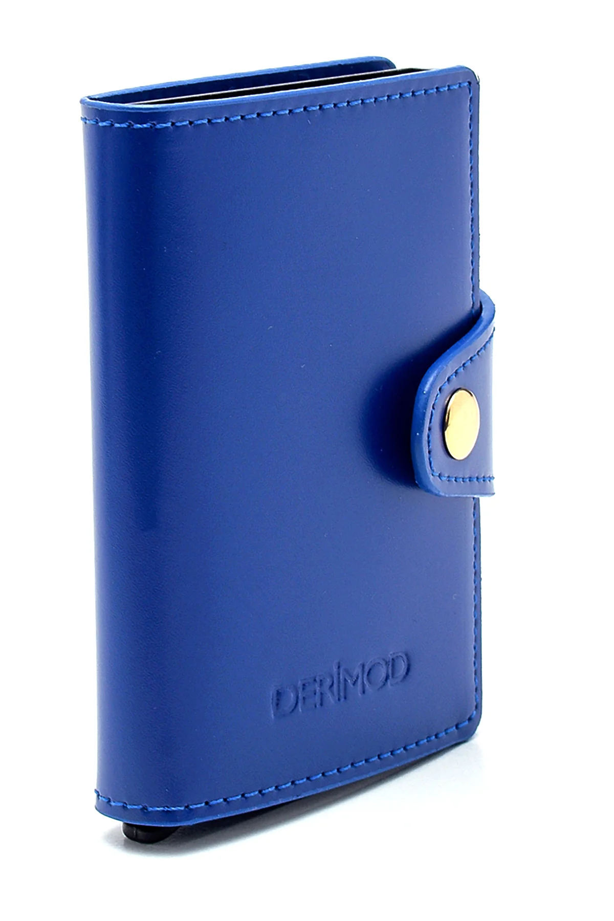 Kadın Mavi Deri Kartlık - Image 3
