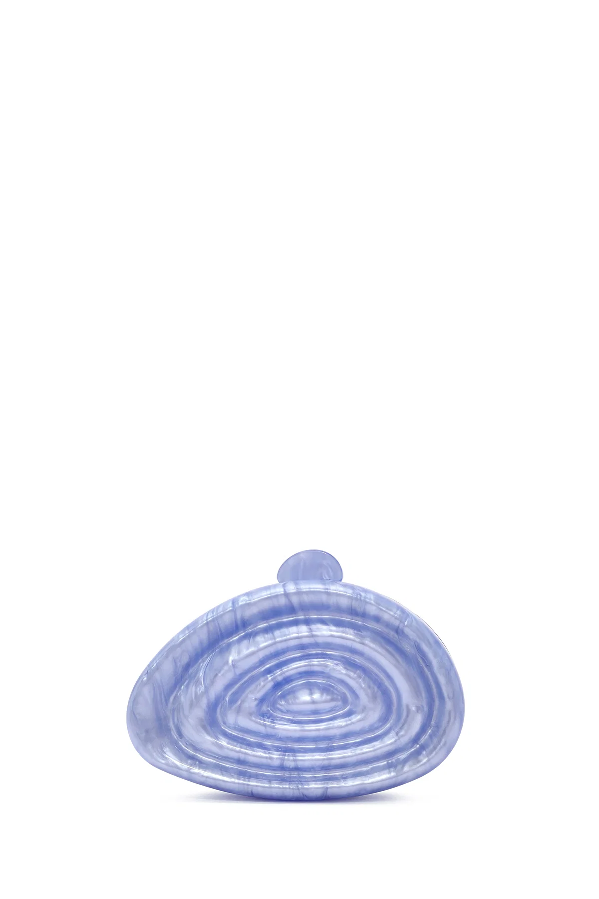 Kadın Mavi Uzun Askılı Desenli Mini Portföy Çanta - Image 3