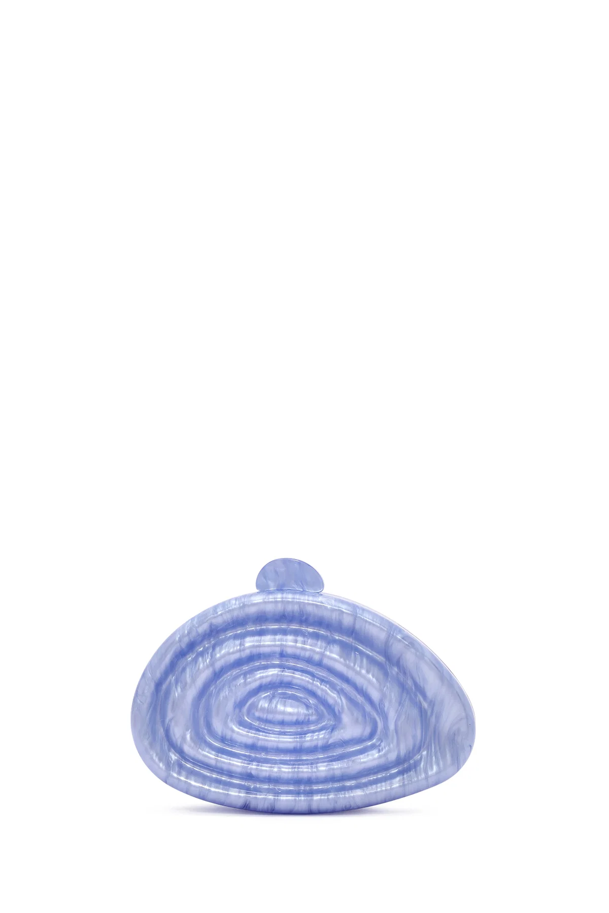 Kadın Mavi Uzun Askılı Desenli Mini Portföy Çanta - Image 4