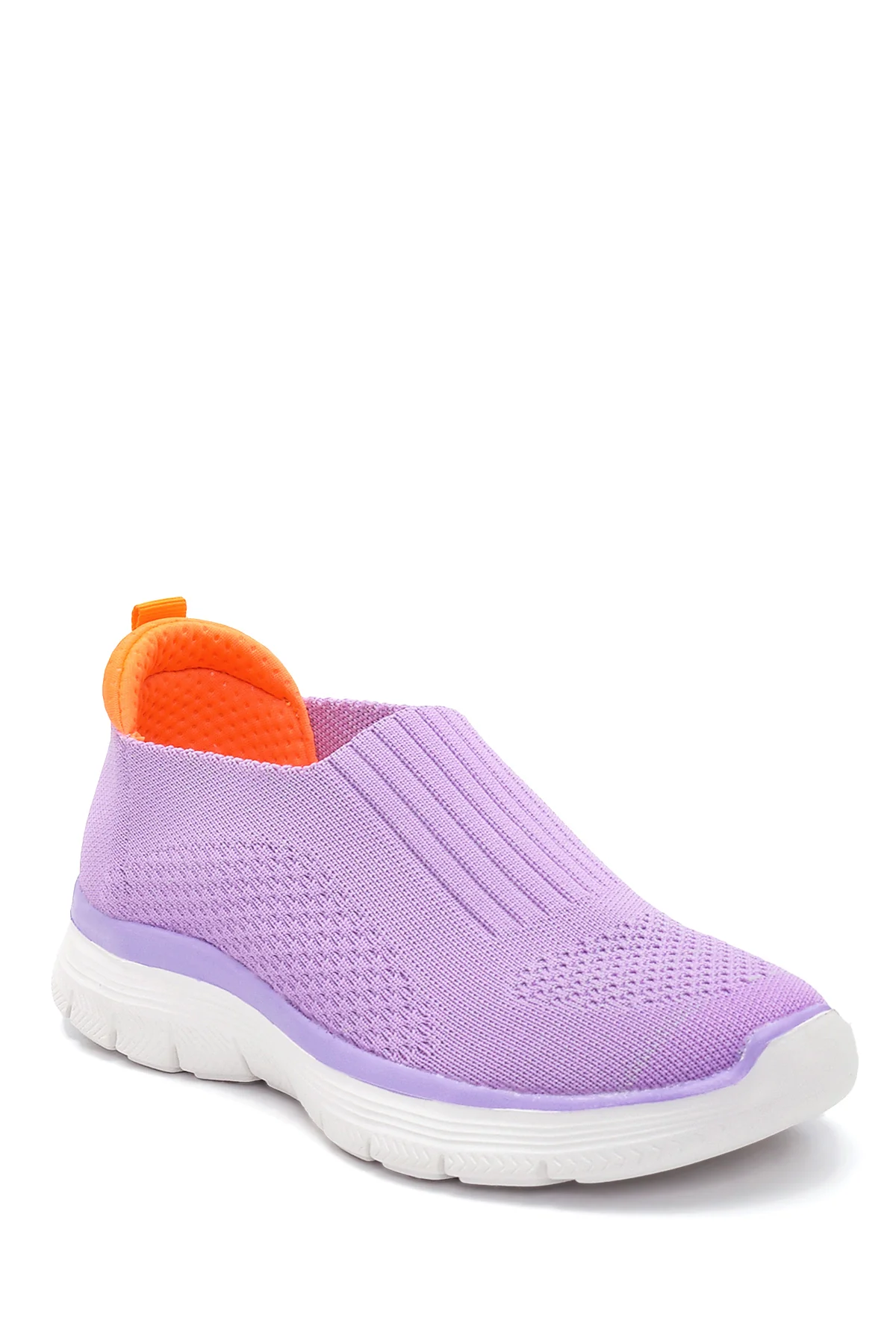 Kadın Mor Neon Detaylı Sneaker - Image 3