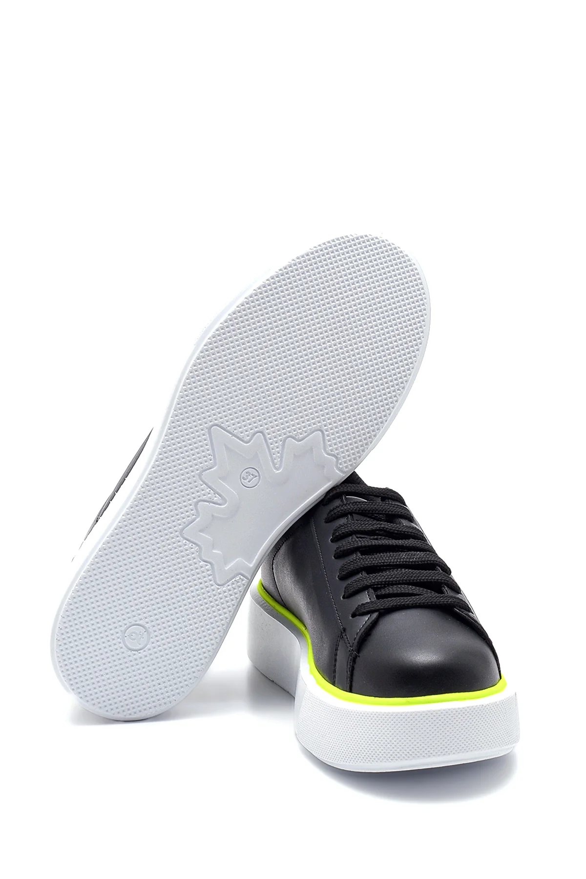 Kadın Neon Detaylı Sneaker - Image 4