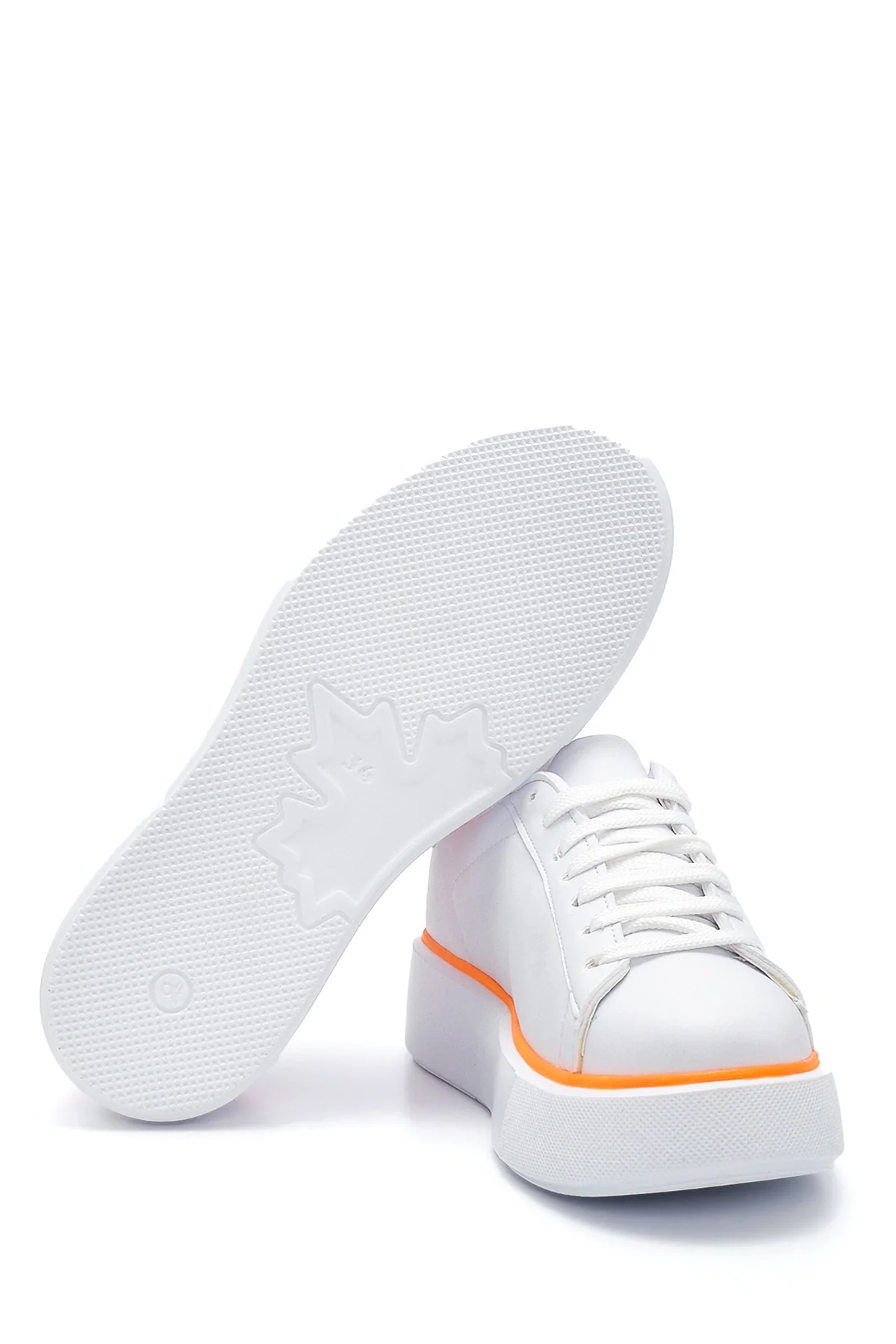 Kadın Neon Detaylı Sneaker - Image 4
